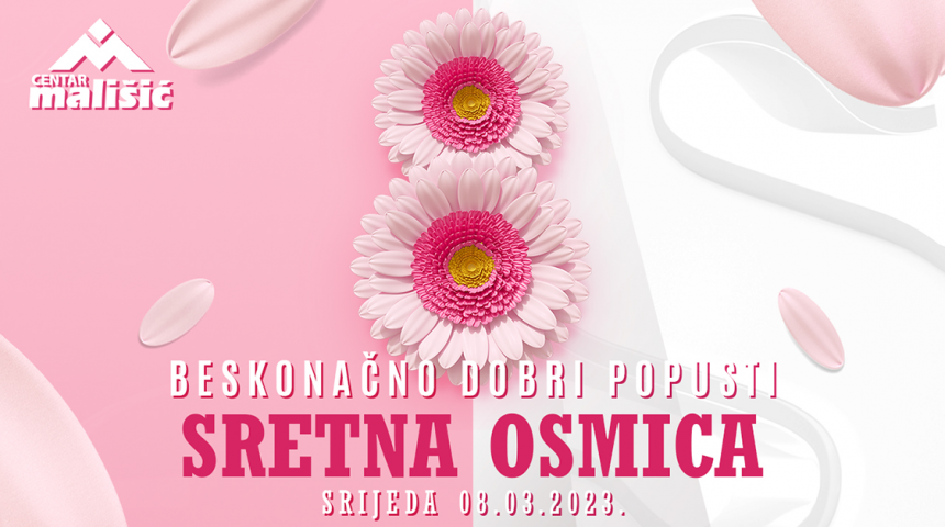 SRETNA OSMICA U PC MALIŠIĆ MEĐUGORJE ➡ SRIJEDA,08.03.2023.g.